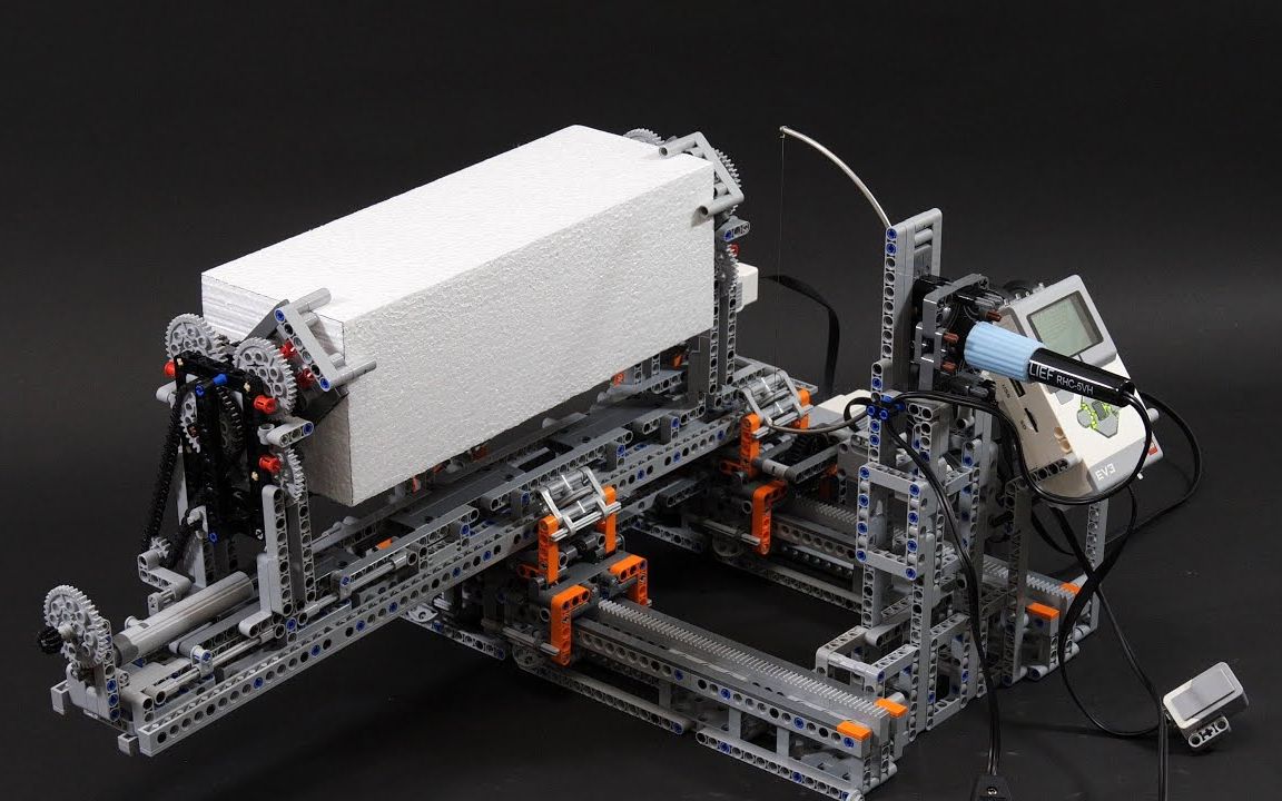 3 轴泡沫塑料切割机 lego乐高 technic科技/机械 moc