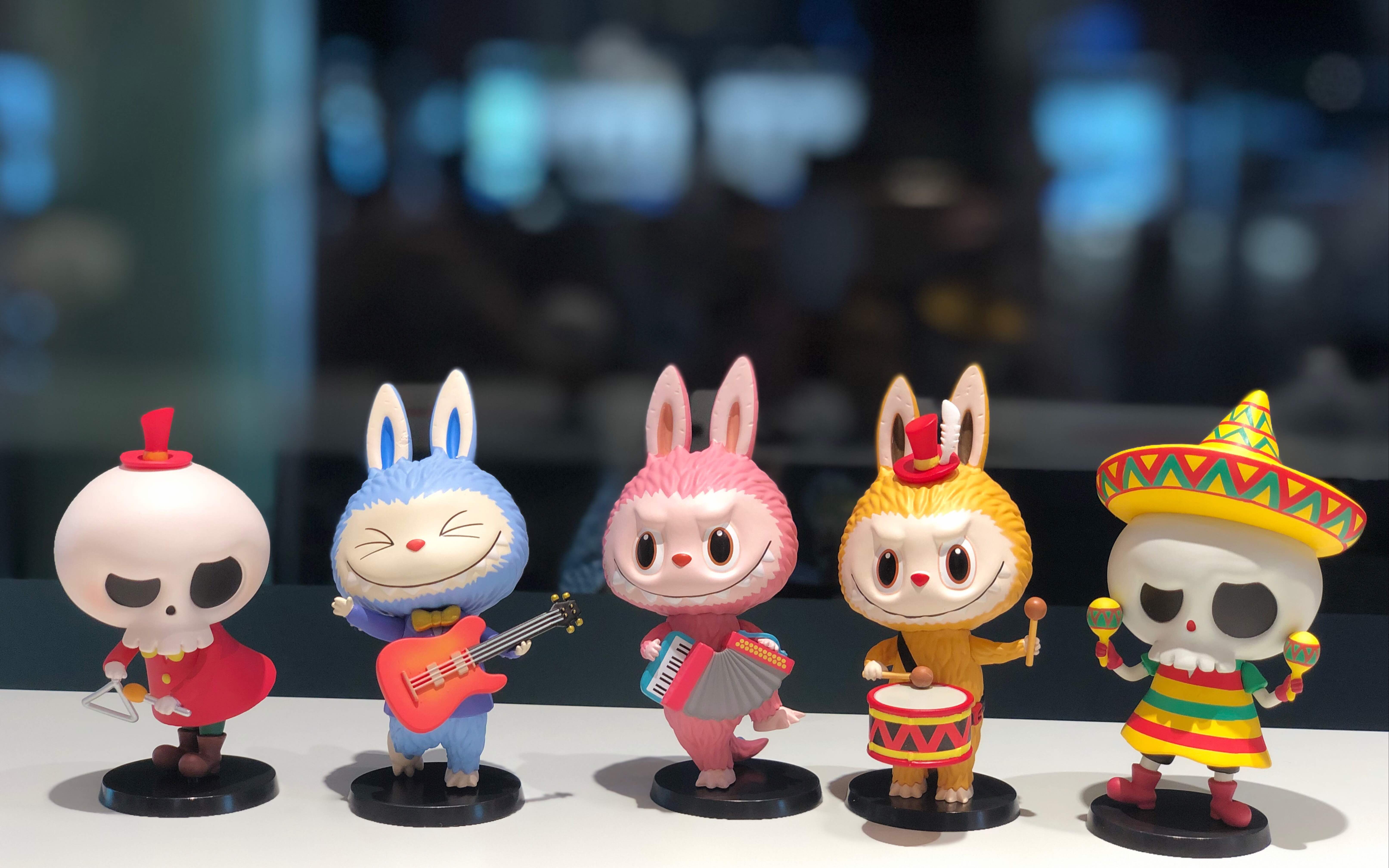 购物分享/盲盒分享/泡泡玛特/潘神星座/labubu森林音乐会/fluffy