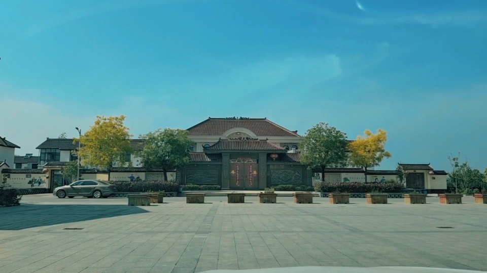 刘强东老家光明村,时不时的有游客来参观,他的别墅建的真漂亮_哔哩