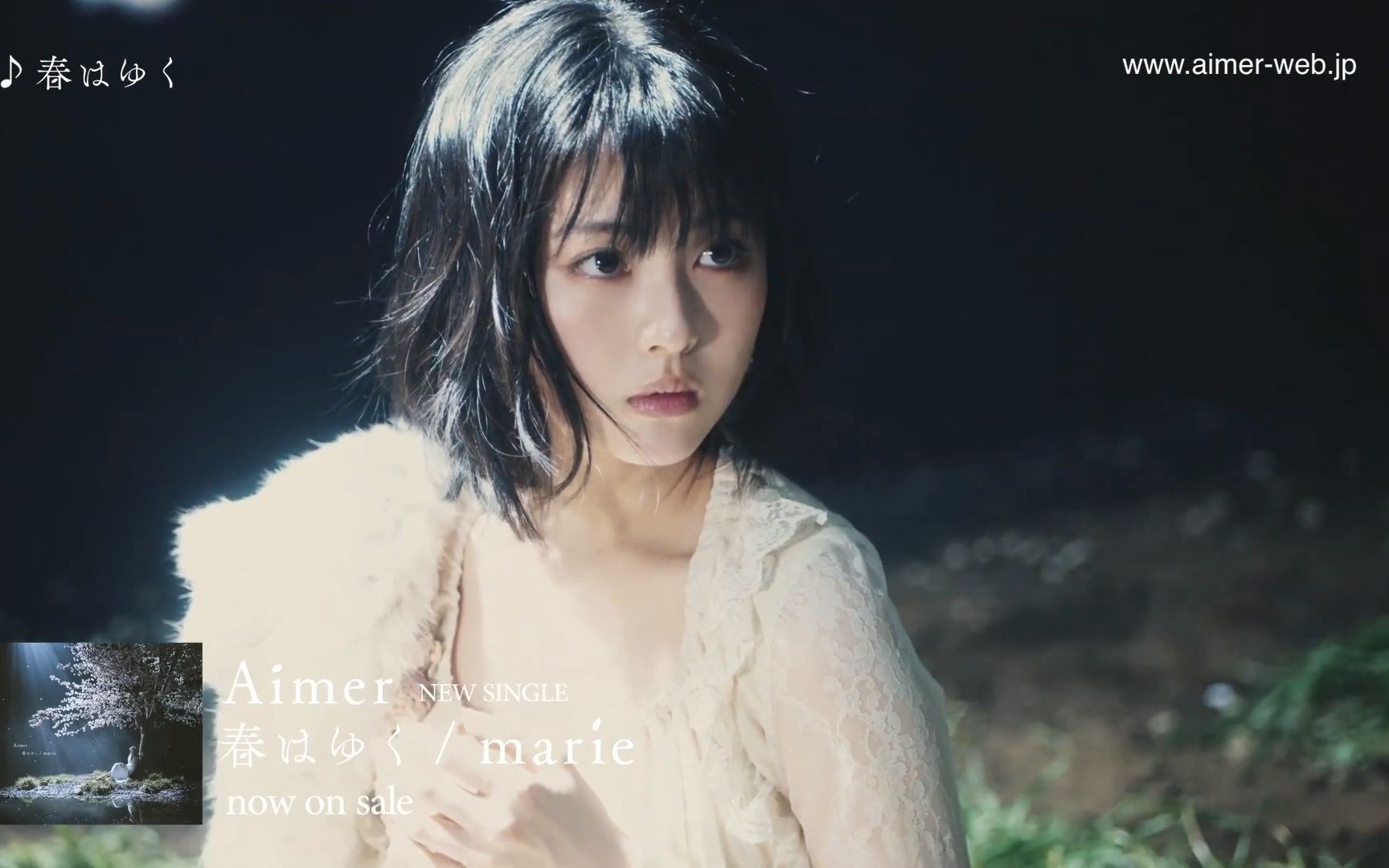 [图][去水印]【KTV】中日字幕 Aimer - 春はゆく（春逝） 1080P