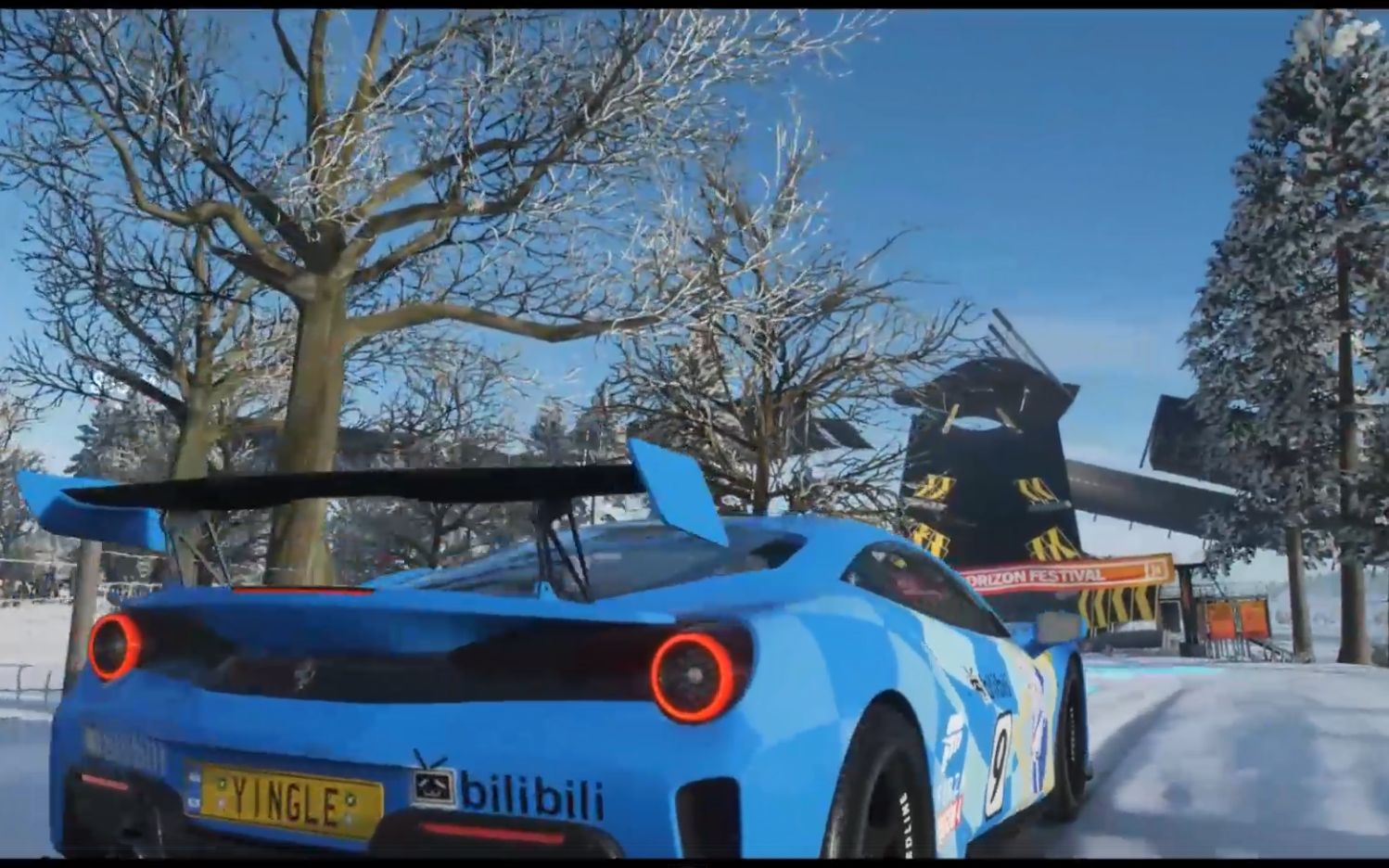 地平线4super7模式壁走特技图初制作