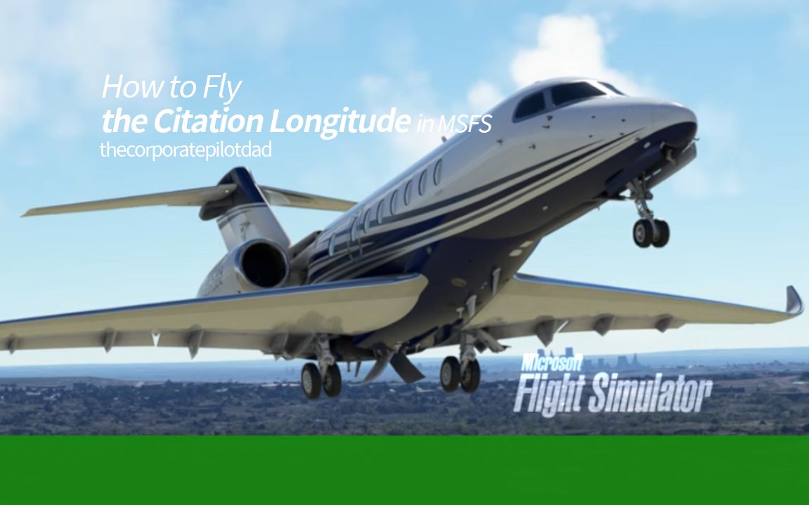 【机模教程c700】塞斯纳奖状经度 cessna citation longitude 机模上