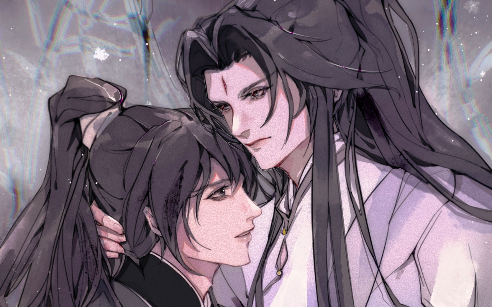 【procreate板绘过程】priest六爻鸣潜