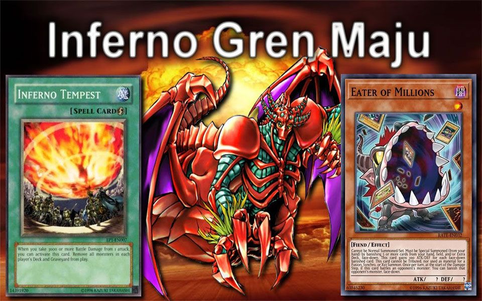 [yu-gi-oh deck archives] 地狱暴风 红莲魔兽 otk 2020