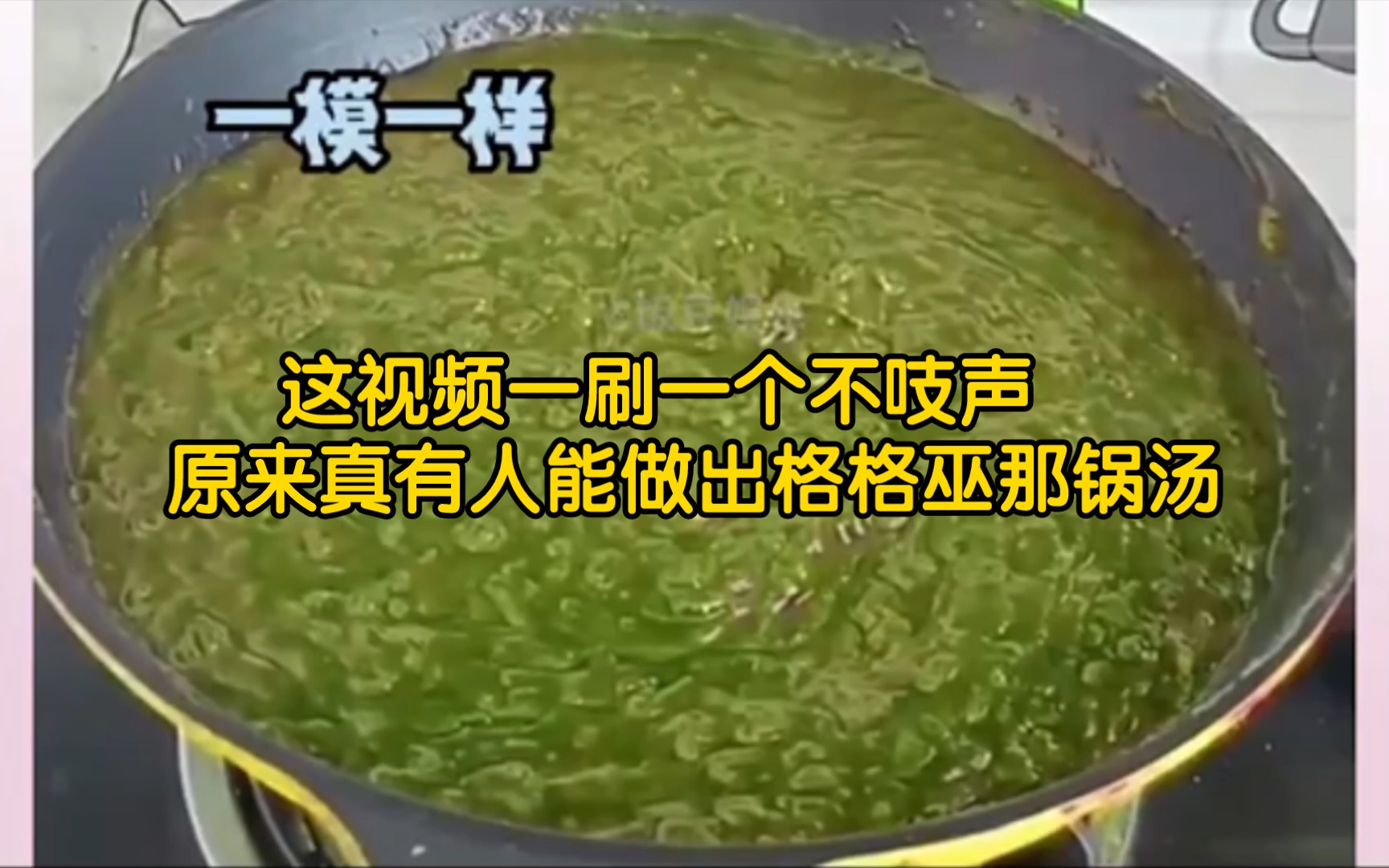 [图]他做饭每一步都在我意料之外，原来真有人能熬出格格巫那锅汤【黑暗料理】【做饭翻车】