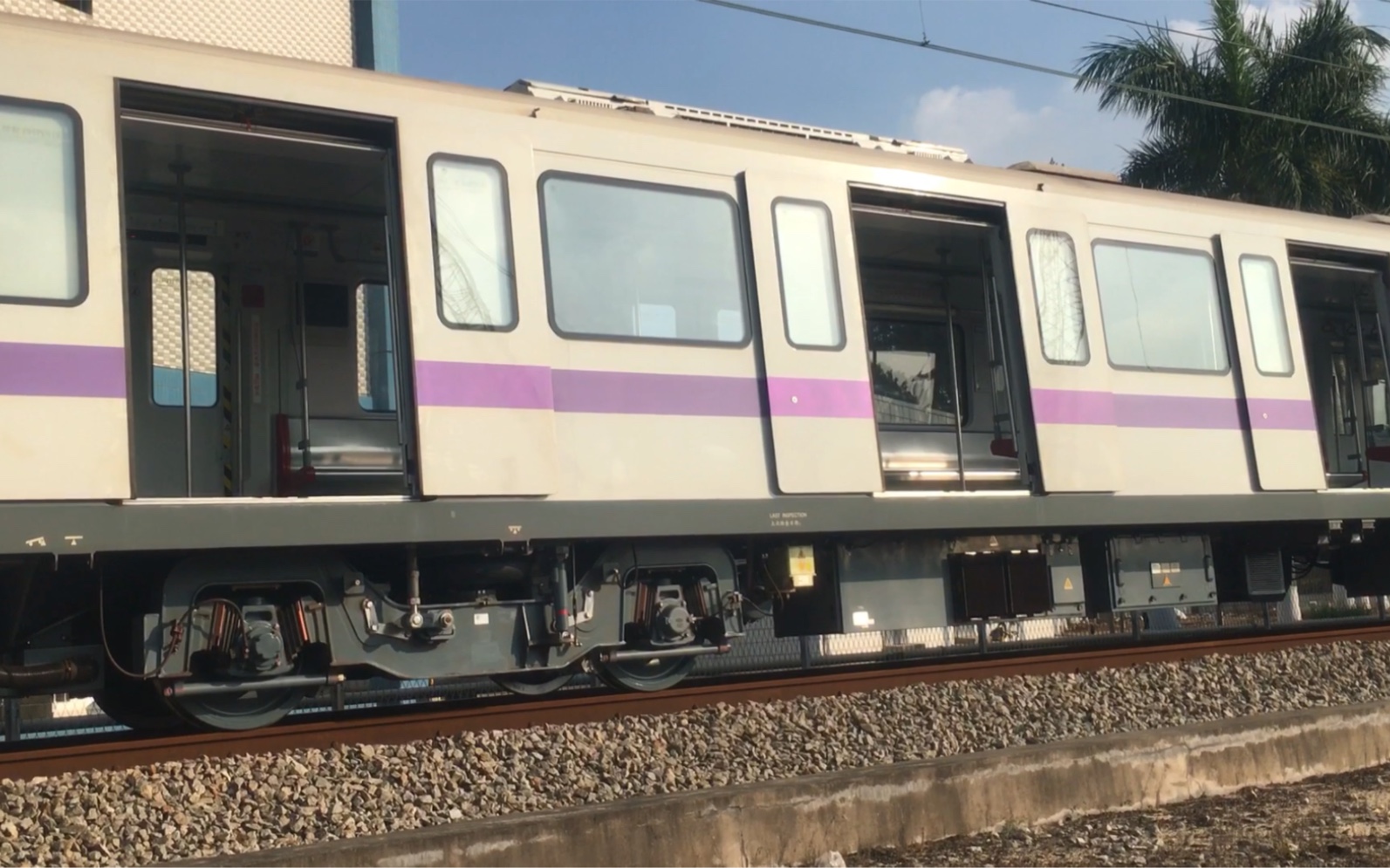 【广州地铁】a5型列车开关门测试