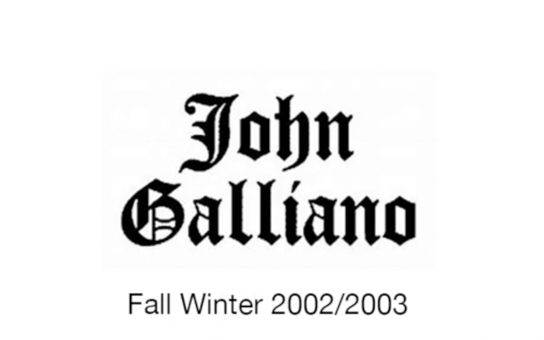 海盗爷johngalliano2002fwjohngalliano