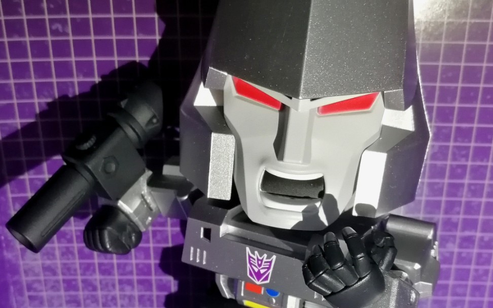 开箱千值练变形金刚威震天粘土人