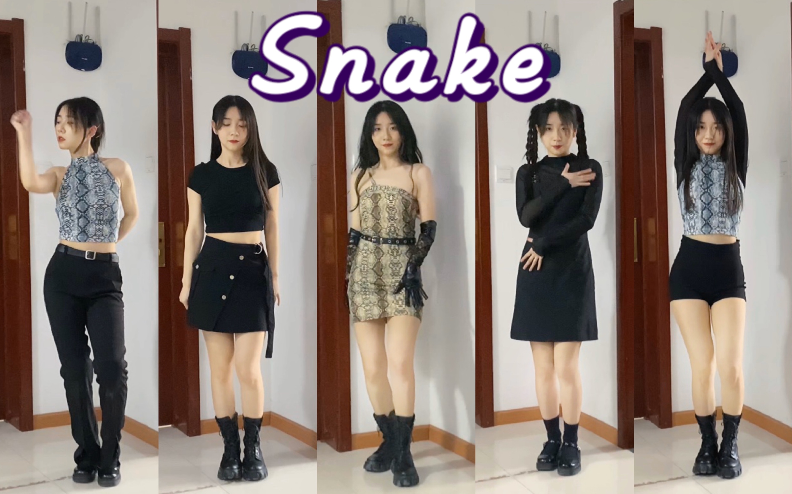 【Han】一个迟了很久很久的《Snake》翻跳|强行搭配五套服装|有特殊意义的一个视频哔哩哔哩bilibili