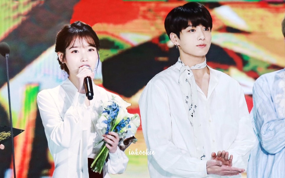 【iu田柾国】伪合作mv dynamite~优秀的两人 期待真正合作的一天_哔哩