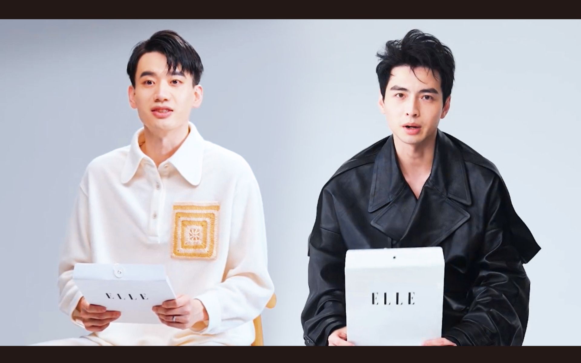 【博熠论】 ELLE杂志双人cut哔哩哔哩bilibili