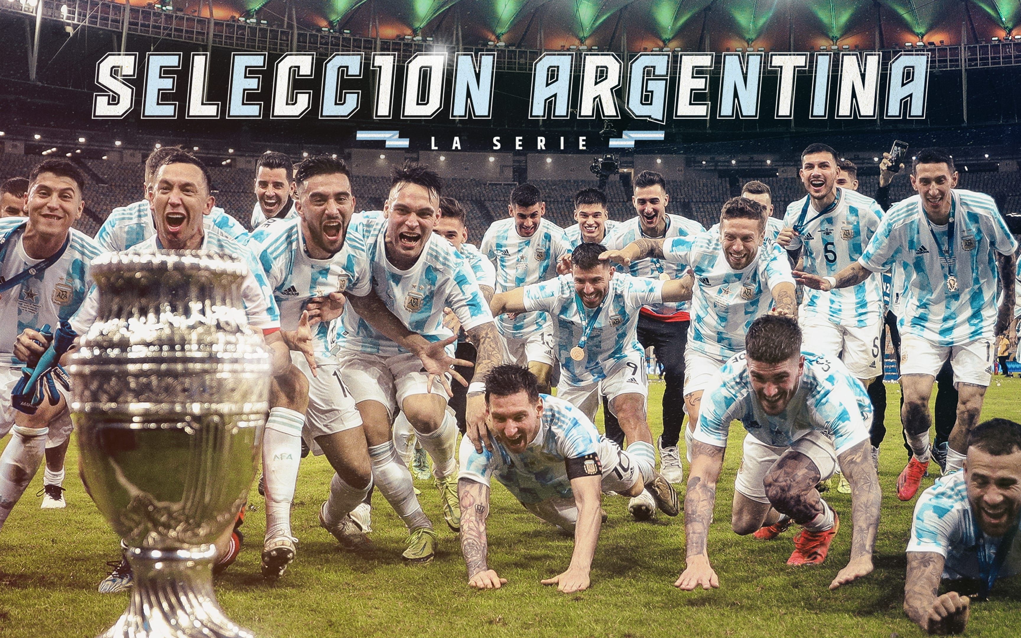 [图]【纪录片/4K】阿根廷队：通往卡塔尔之路 西班牙语英文字幕 Selección Argentina, la serie - Camino a Qatar