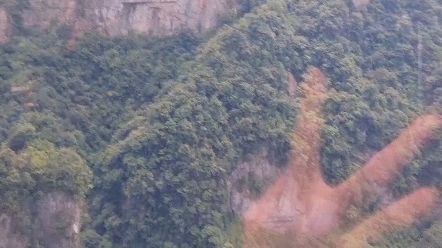 [图]在张家界天门山玩，竟碰到了这种情况……