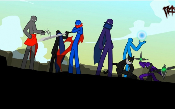 【火柴人】【中文字幕】shura vs shuriken (soundline challenge)