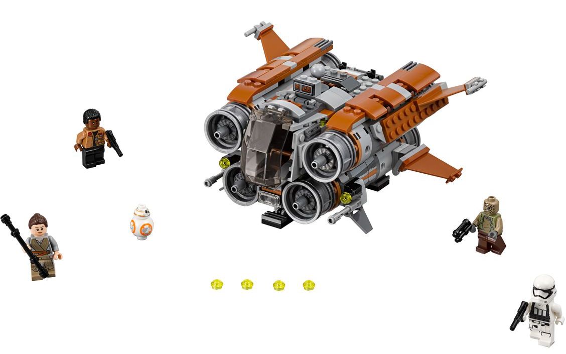 乐高lego 75178 星球大战 贾库四跃飞船 2017速拼评测_哔哩哔哩_bili