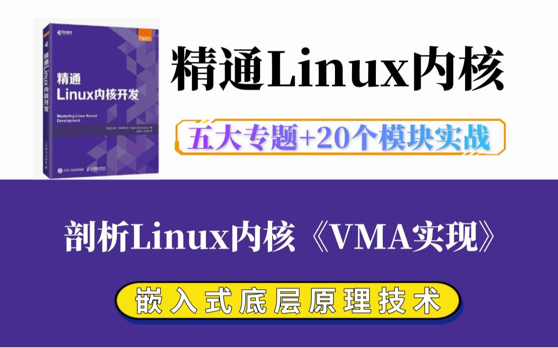 [图]【深入理解Linux内核】剖析Linux内核《VMA实现》|内存调优/文件系统/进程管理/设备驱动/网络协议栈