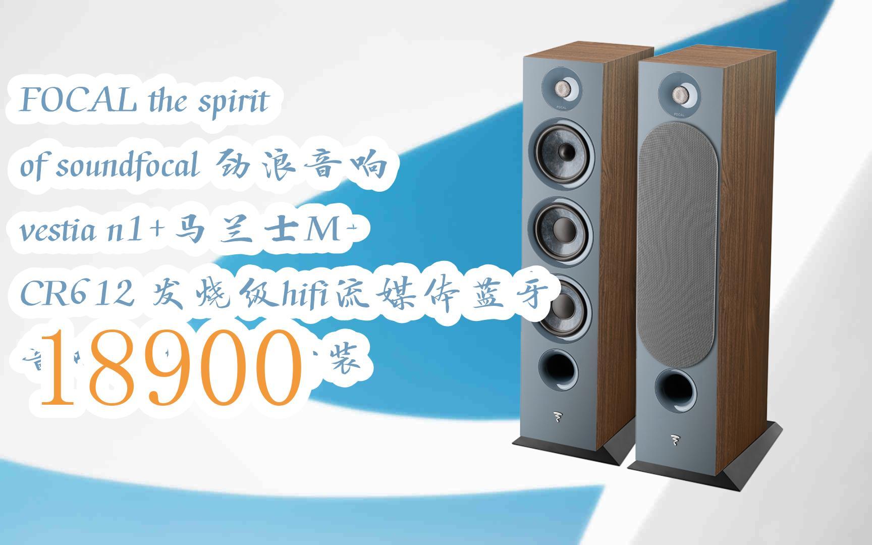 【京东|截图扫码有惊喜福利】 focal the spirit of soundfocal 劲浪