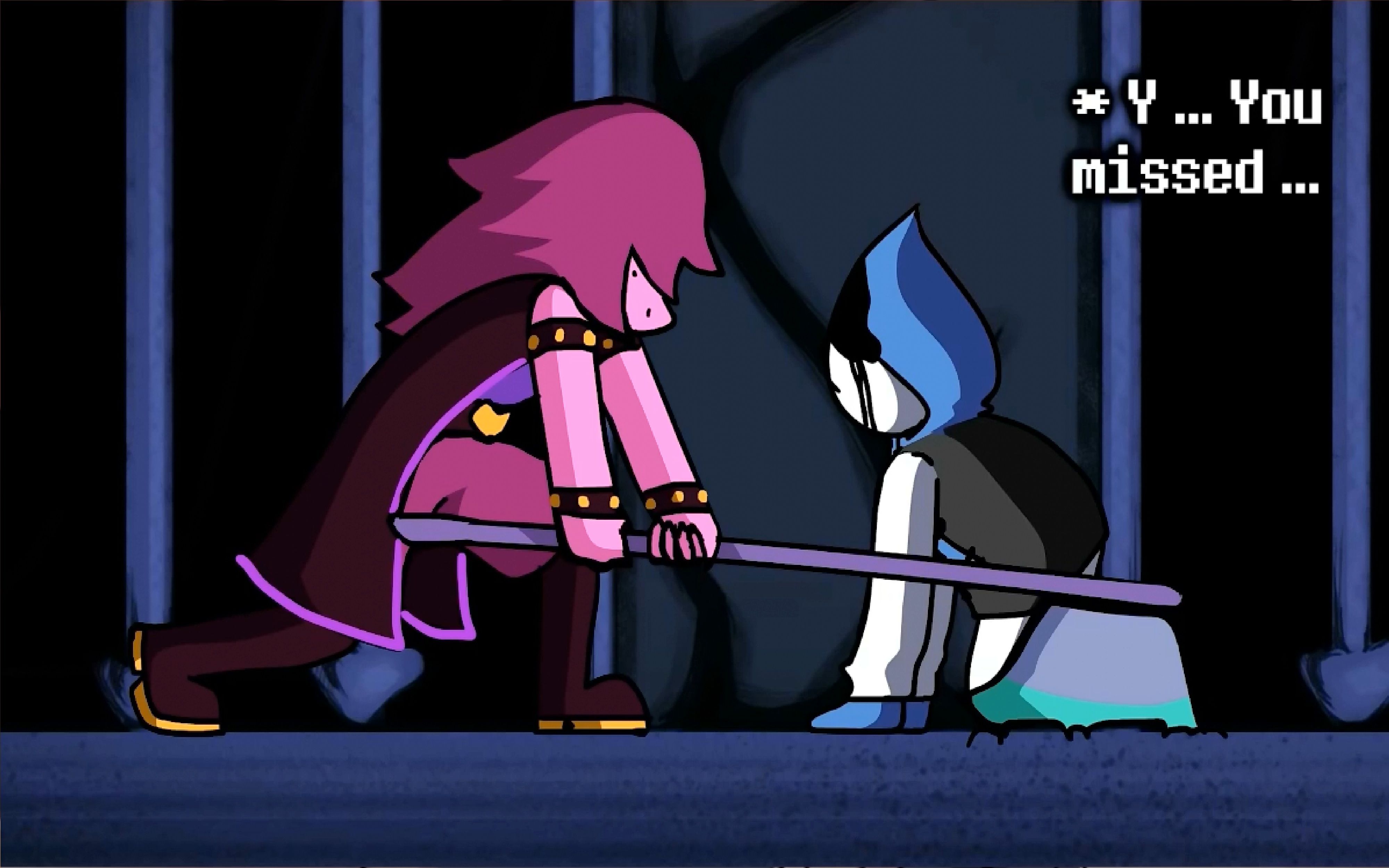 deltarune动画susievslancerdeltaruneanimationbyyugovostok