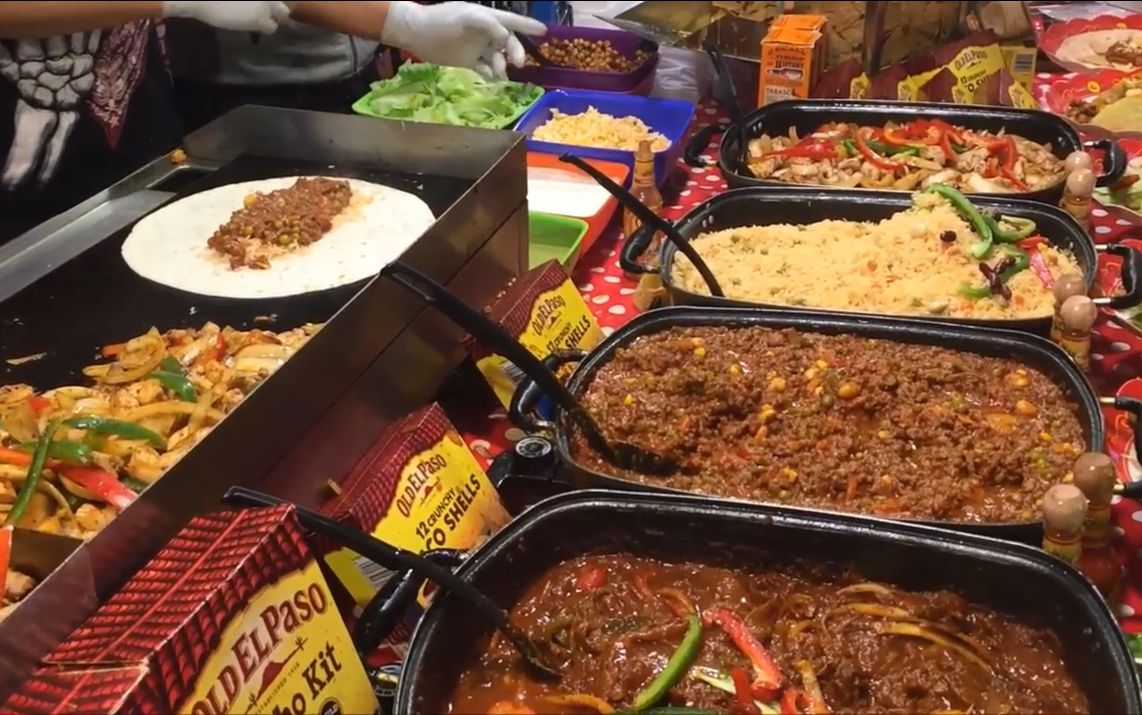 伦敦街头美食 - 墨西哥玉米煎饼