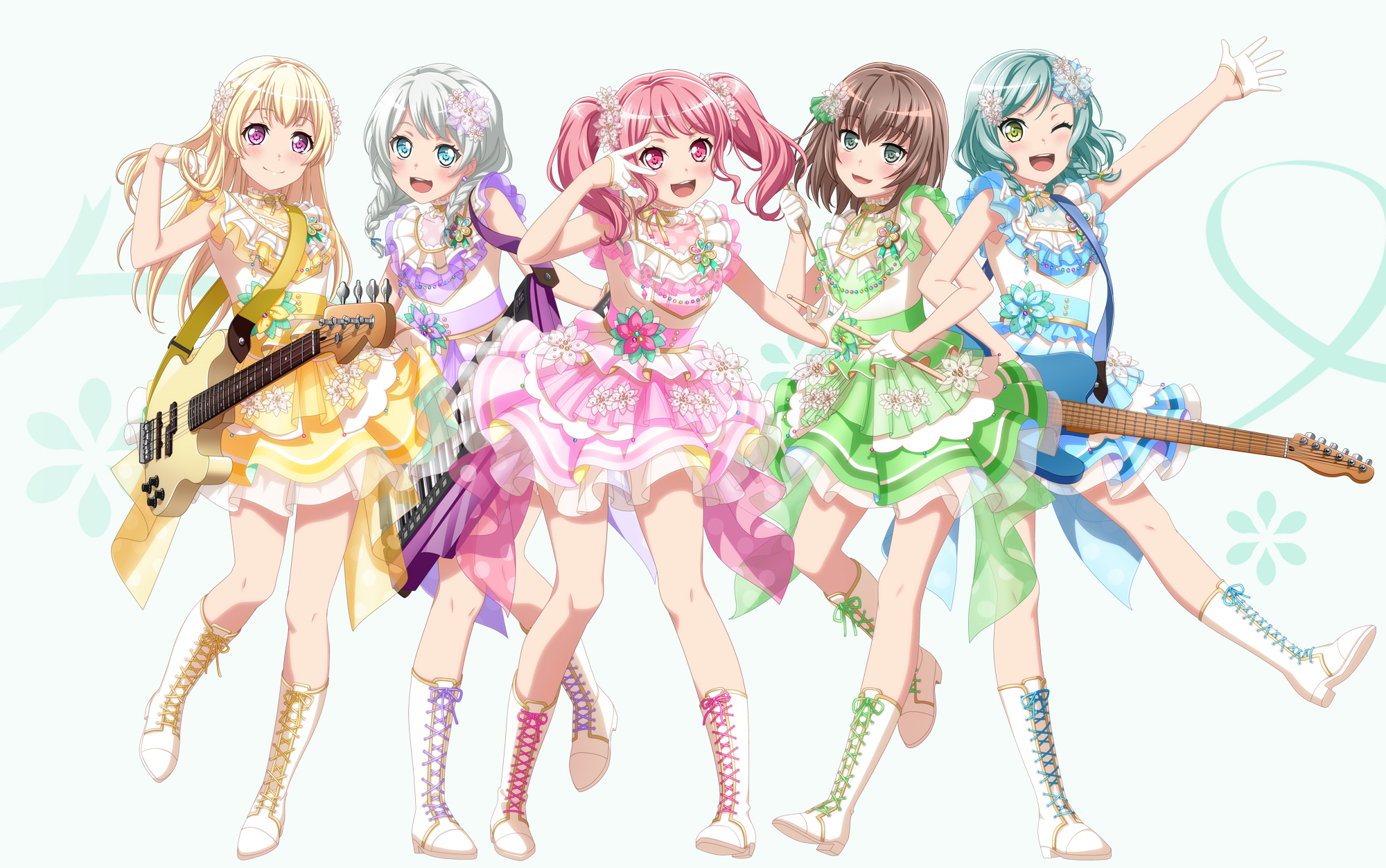 【bang dream!】pastel*palettes theme 手元留念