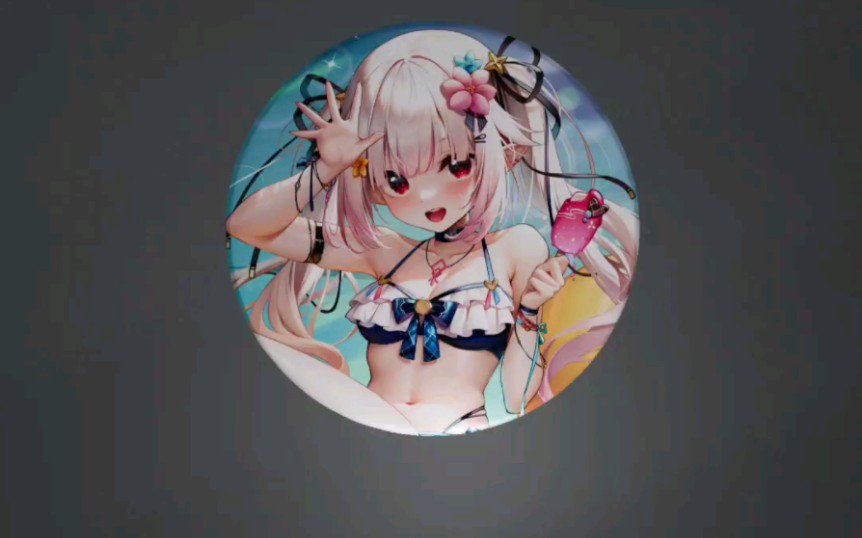 真白花音出框头像数字藏品展示