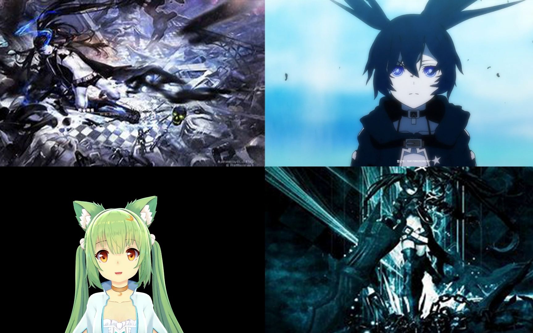 【黑岩射手reaction】1~2 新朋友小鸟游,意识世界的对战,对贺美的过度