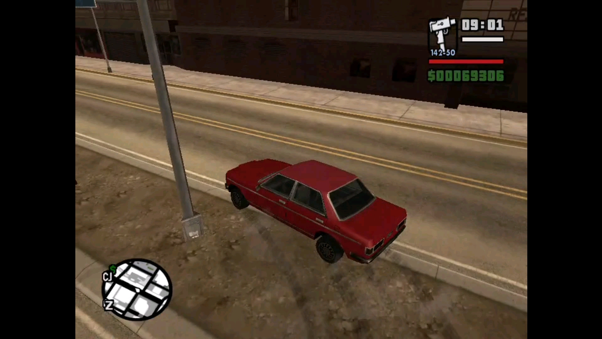 圣安地列斯中不错的四门车