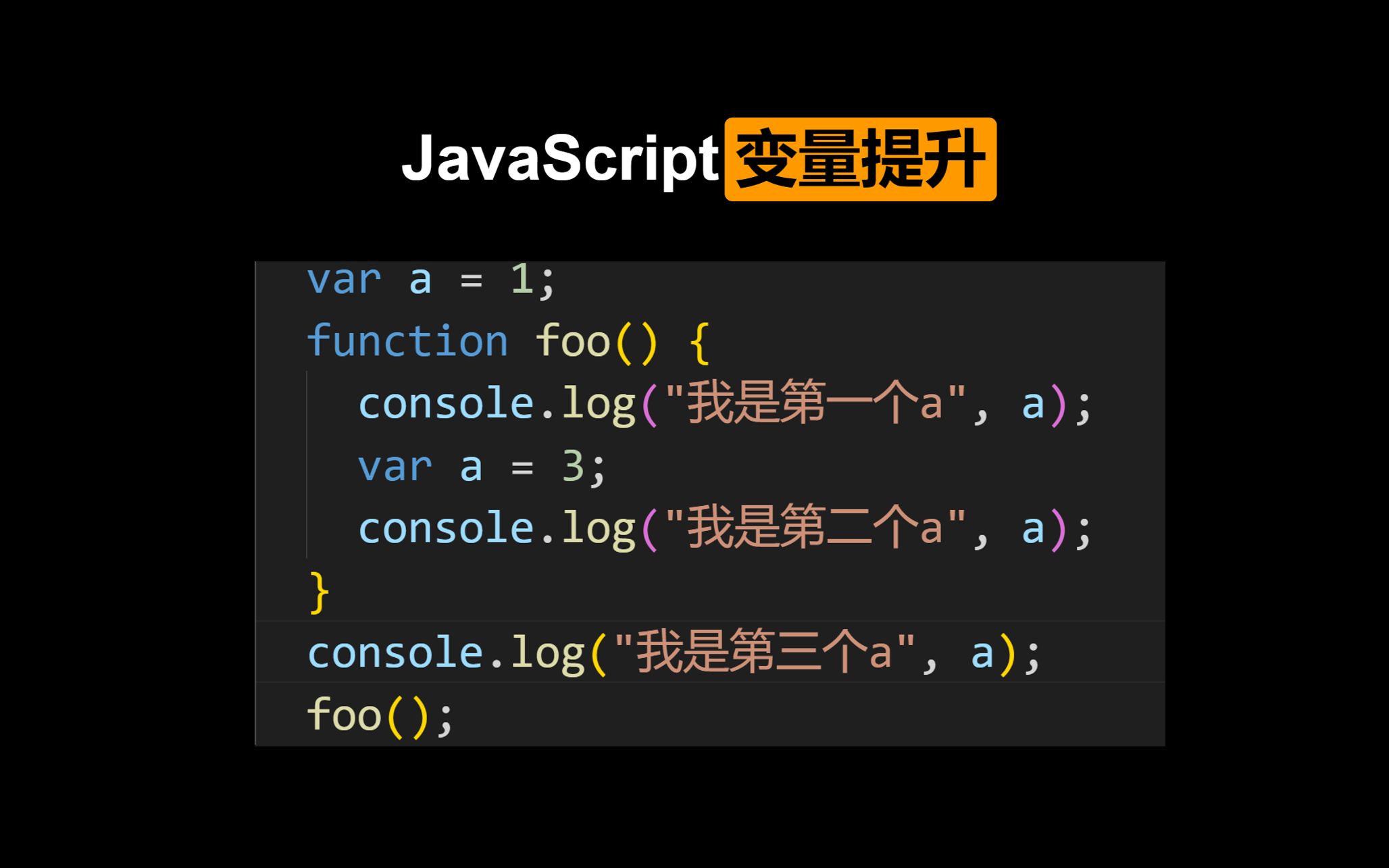 JavaScript变量提升面试题哔哩哔哩bilibili