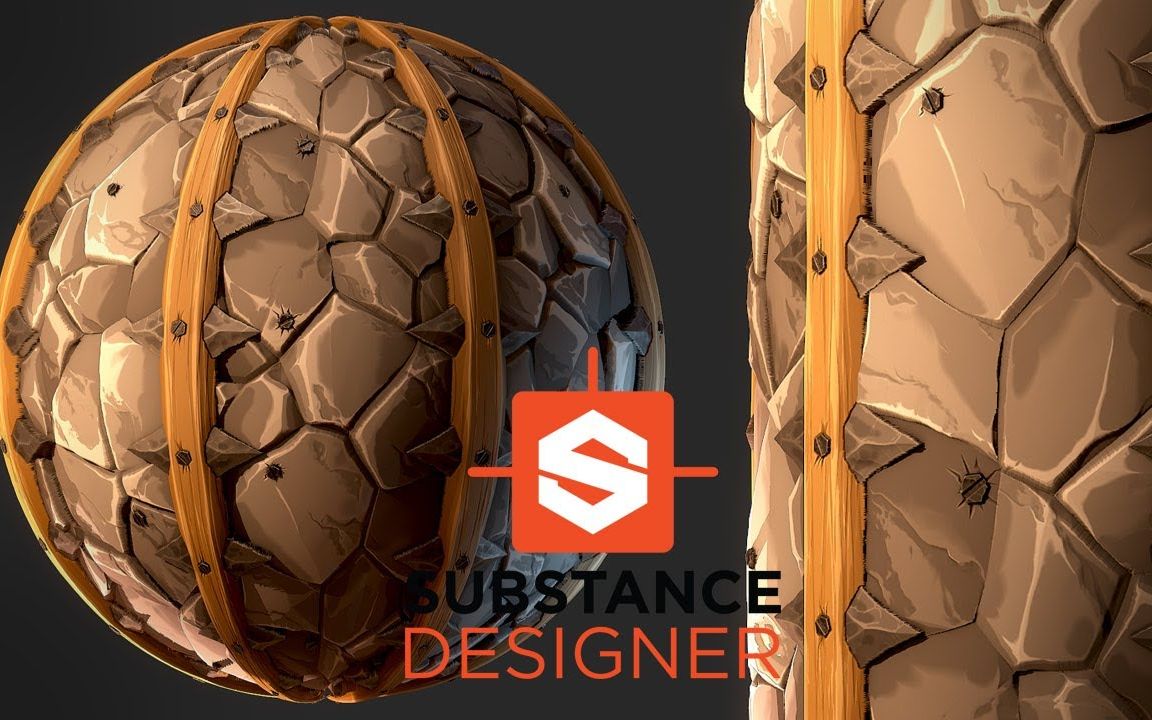 DsSubstance Designer 2022制作风格化地牢岩墙!哔哩哔哩bilibili