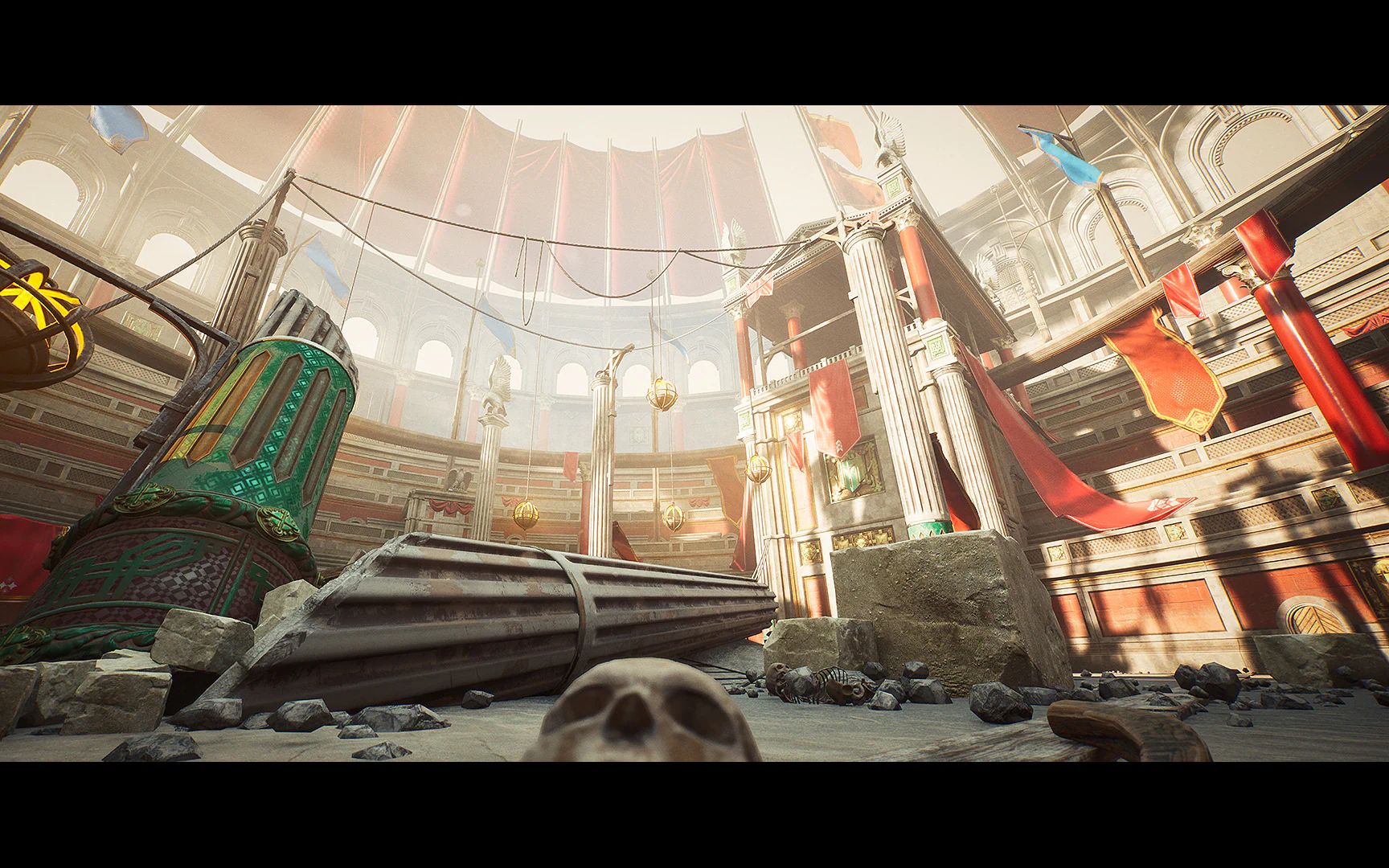 虚幻引擎5 本月免费素材 角斗士竞技场环境套件 演示