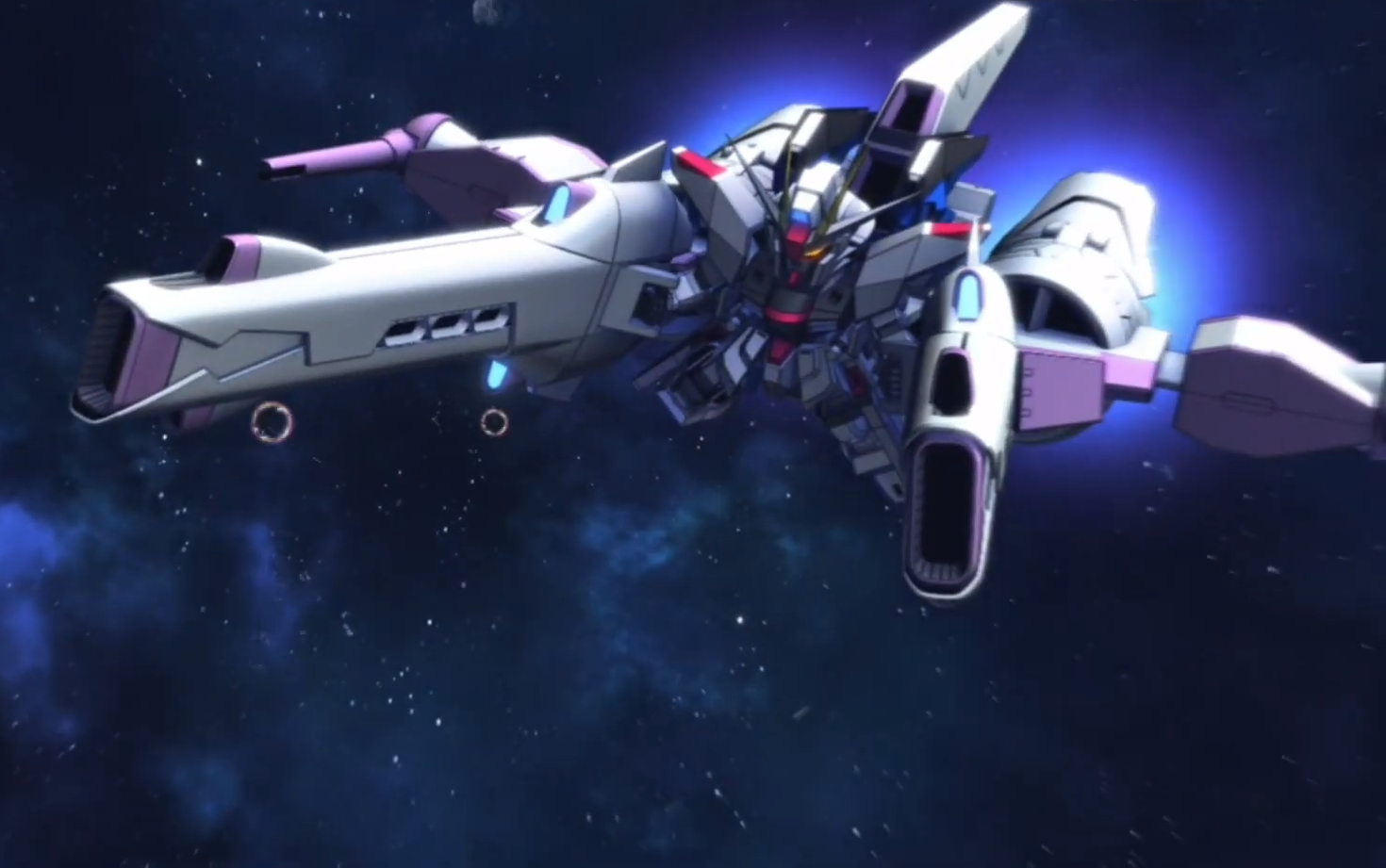 【sd敢达】zgmf-x10a 自由高达(流星装备)_sd敢达