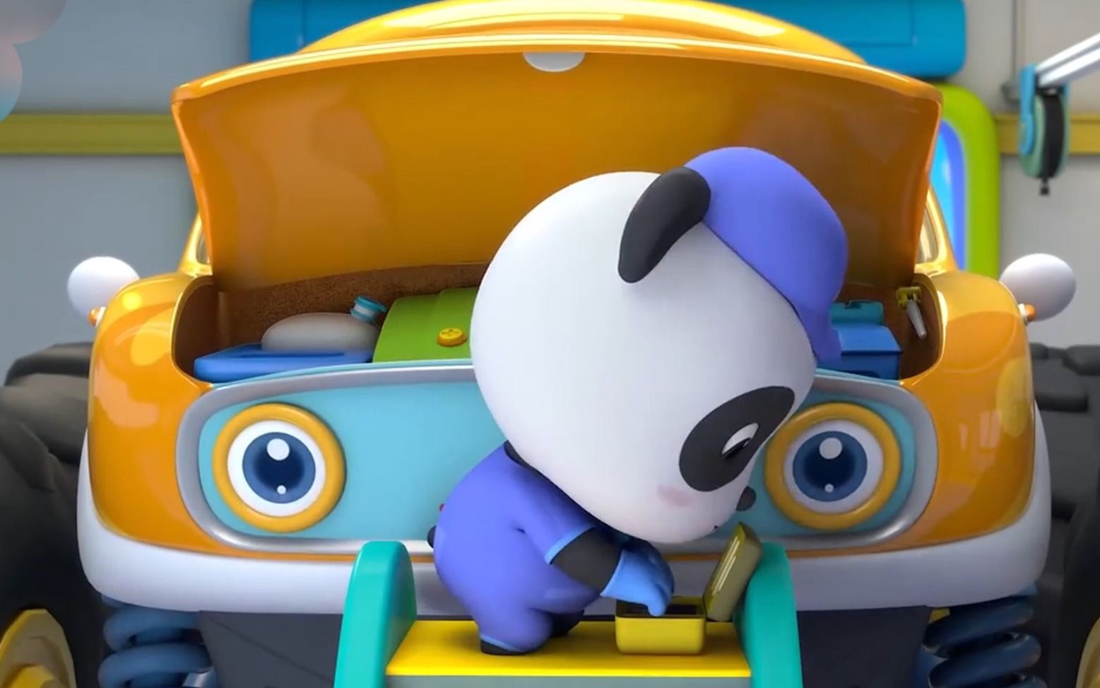 怪兽车受伤了 更多车车热门儿歌 童谣 babybus宝宝巴士