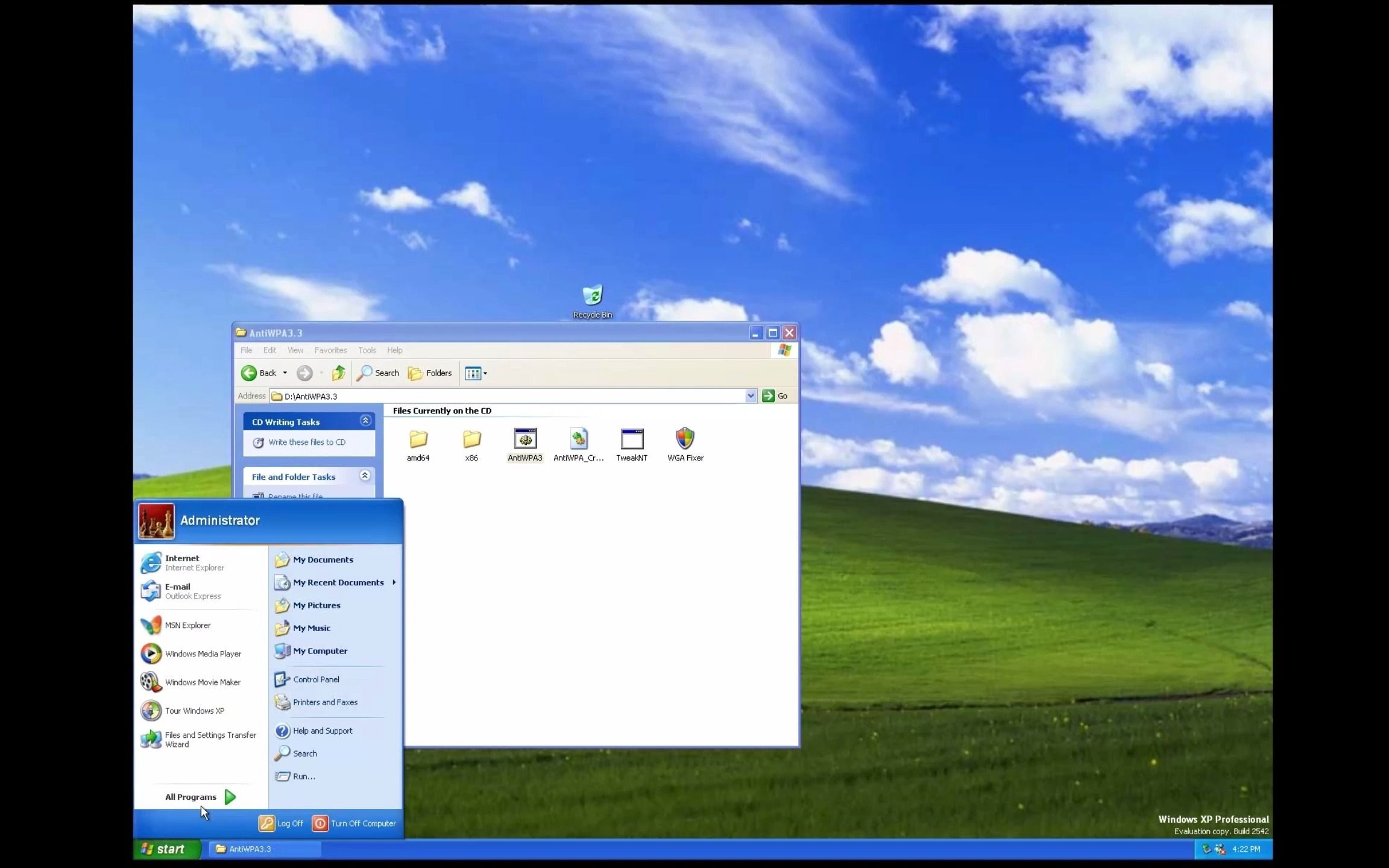 windowswhistler拆弹测试