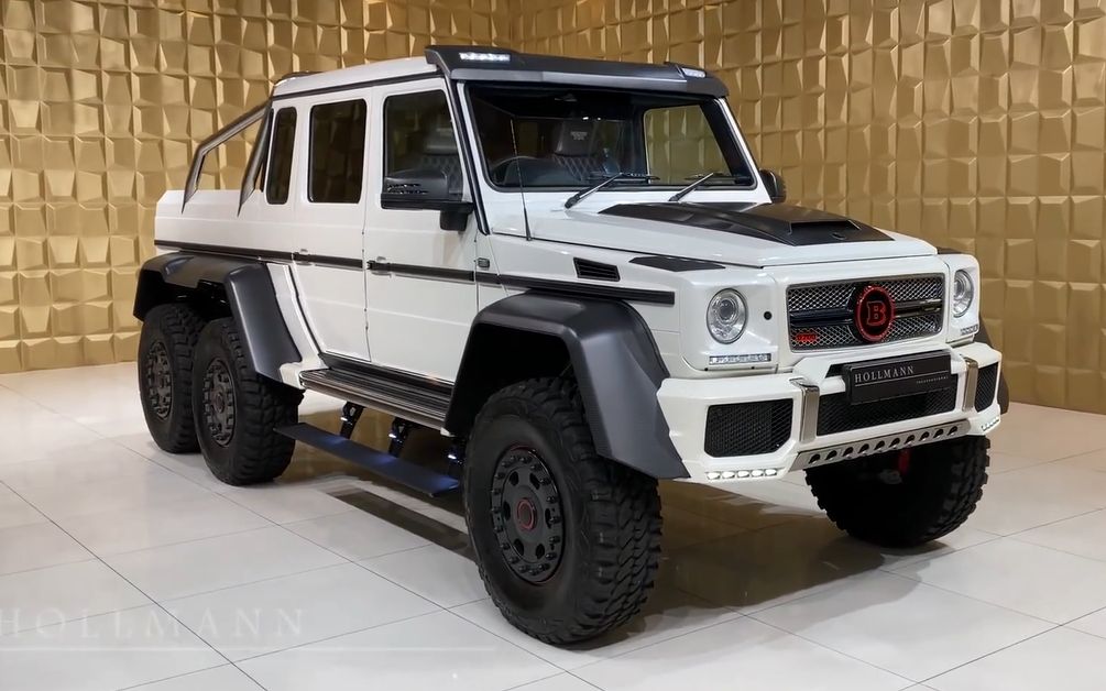 mercedes brabus g 6x6
