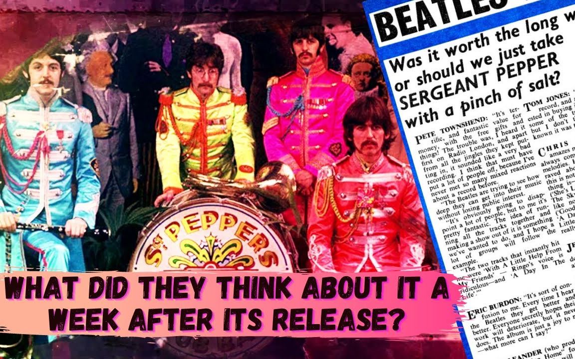 [图]【中英】1967年的乐手怎么看待《Sgt. Pepper's Lonely Heart Club Band》【Yesterday's Papers】