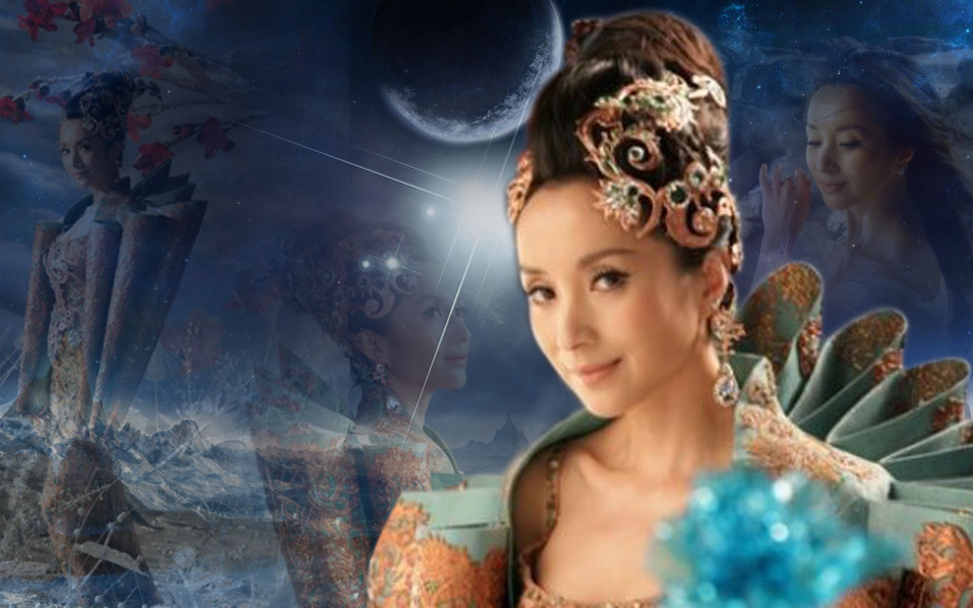 汤灿《祝福祖国》mtv(双声道卡拉ok)