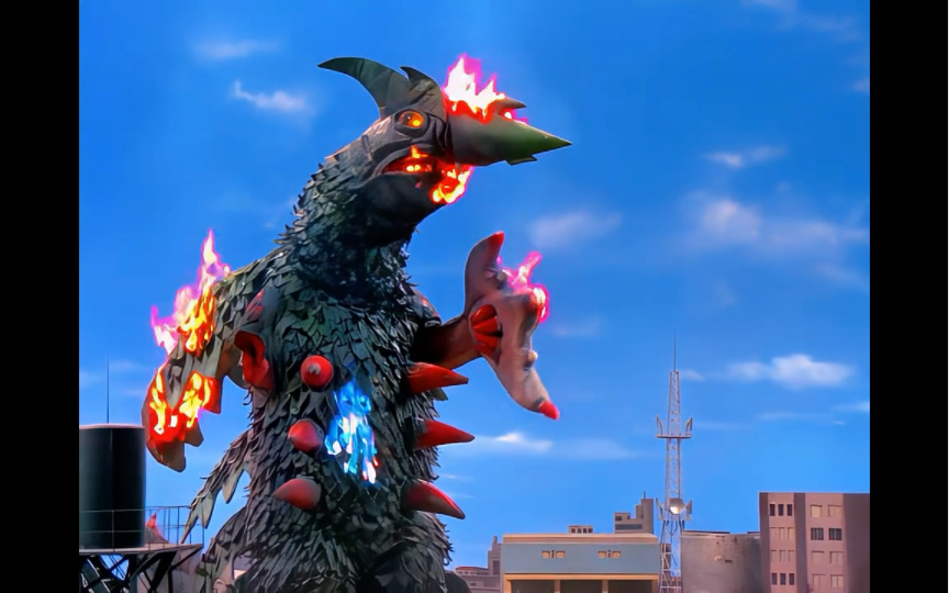 第4集|【4k修复】3亿年超兽出现(艾斯奥特曼vs怪鱼超兽嘎兰)