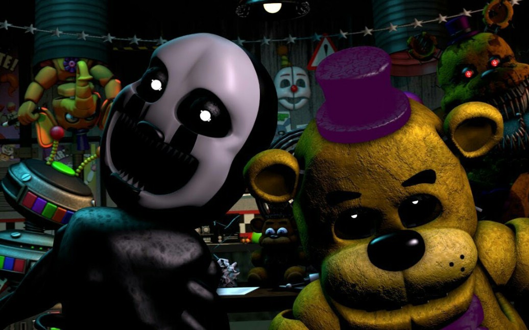 [sfm] [fnaf] ucn 所有的玩偶死亡对话 动画