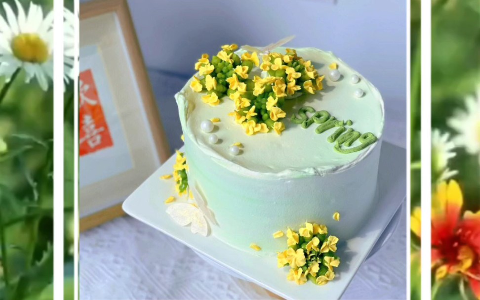 春天主题的蛋糕,美得嘞!