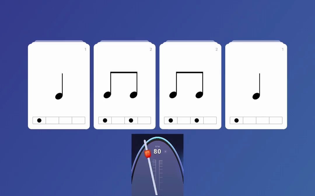 [图]来音节拍器上线“节奏训练卡”，听说你身边有很多节奏大师？