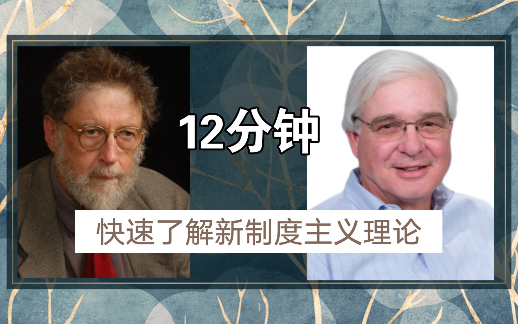 [图]【奇妙论文大赏】02 新制度主义专题第一讲——制度化的组织：作为神话和仪式的正式结构