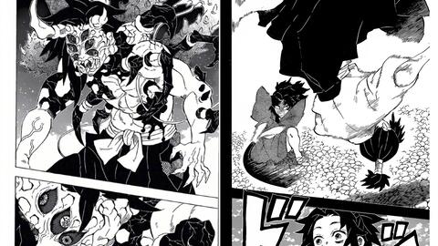 漫画速看 鬼灭之刃漫画175 177话上弦一身体发生变化 小缘壹暴打成年人 哔哩哔哩 漫画速看 鬼灭之刃漫画175 177话上弦一身体发生变化 小缘壹暴打成年人 哔哩哔哩