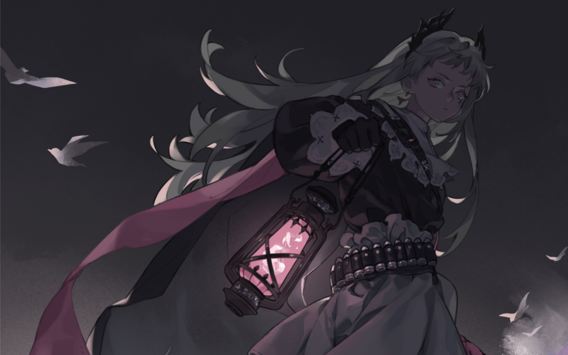 【procreate】"请跟着我的灯光走"【艾丽妮】