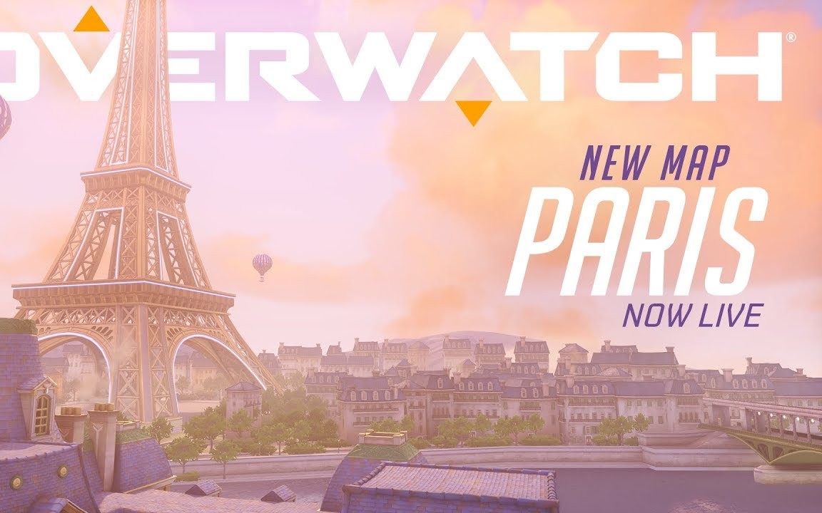 守望先锋新地图巴黎正式上线