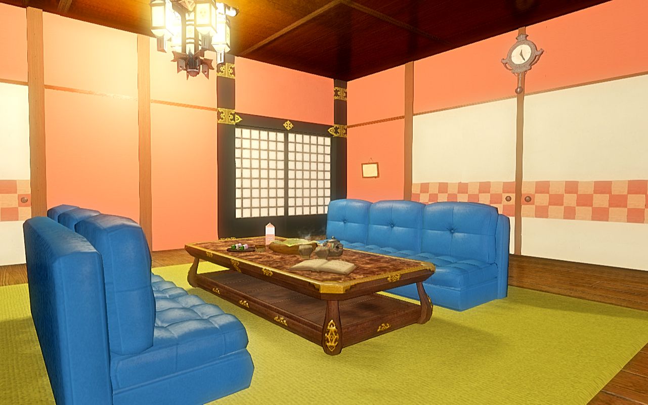 【ff14装修】银魂-万事屋事务所客厅&玄关复刻(国际服)_哔哩哔哩bili