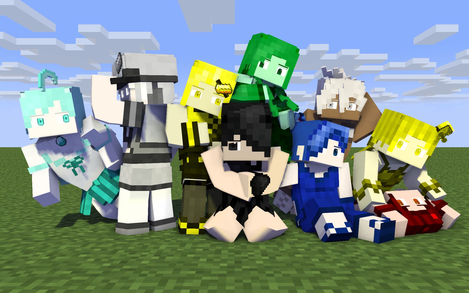 我的世界动画矿物娘的日常