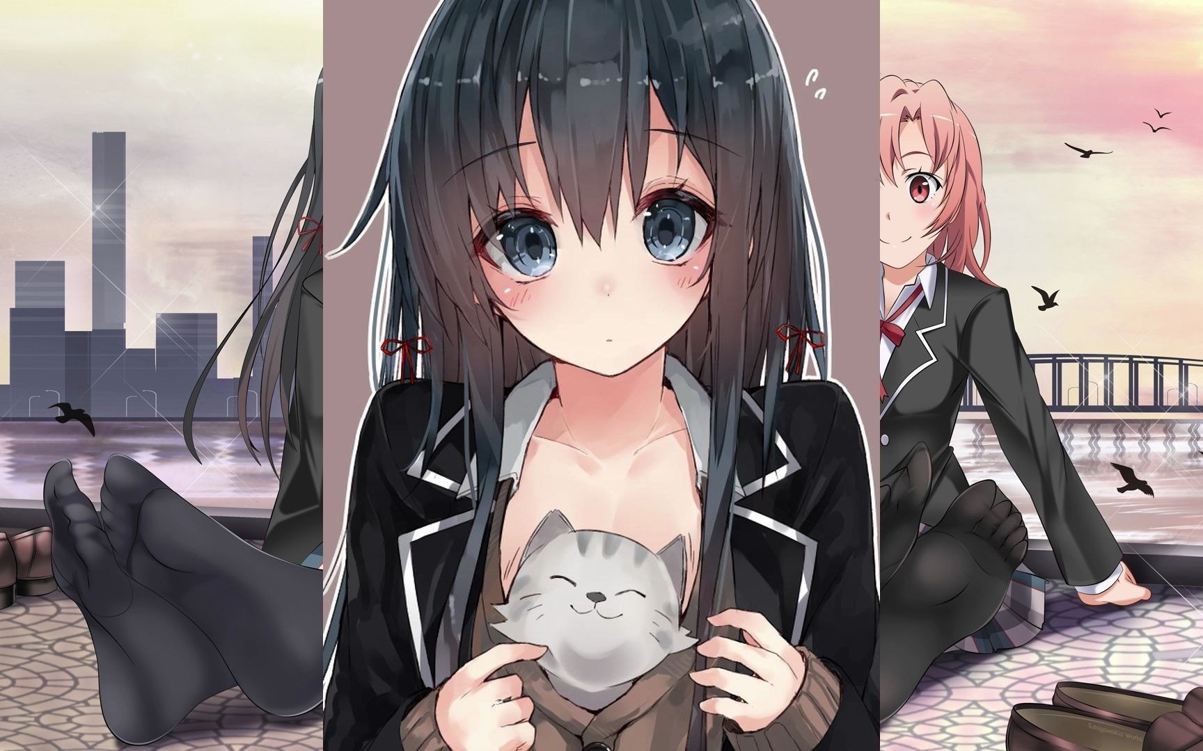 【春物】p站图集:永远喜欢雪乃,和我一起学炒股吧