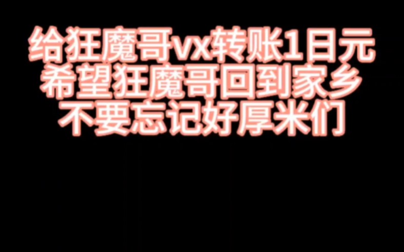 [图]给张本逸涵转账1日元，在家乡也要记住我们这群好厚米！