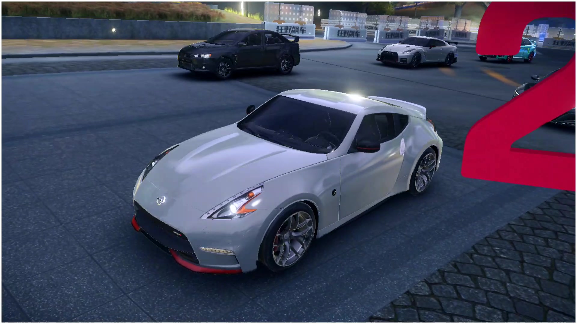 狂野飙车9三菱evo10渣渣三联