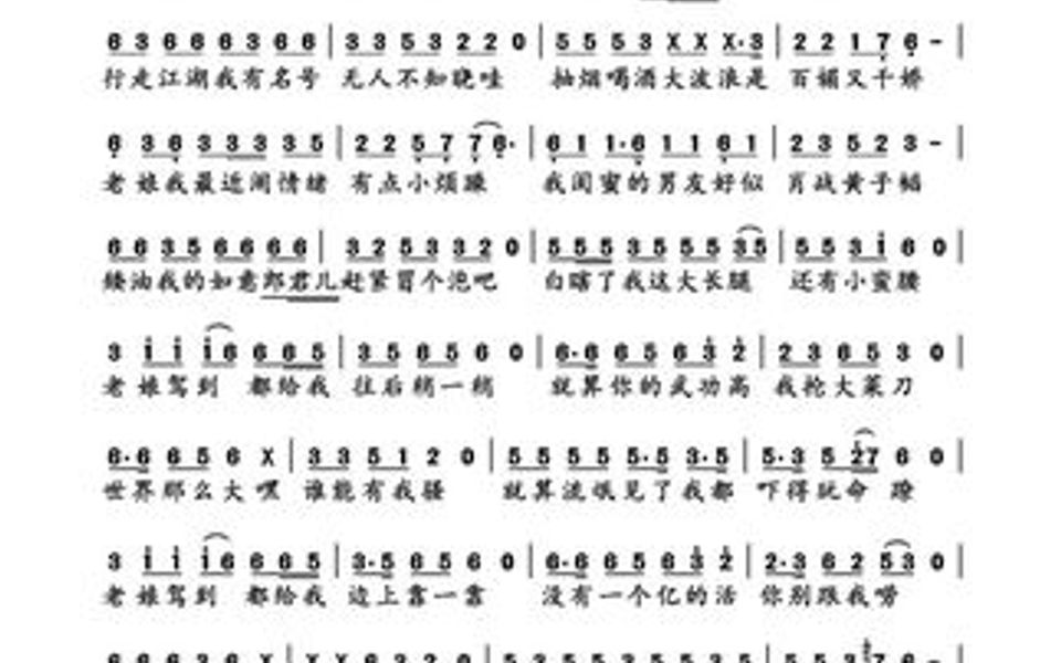 发行整整一个月的《老娘驾到》简谱来了